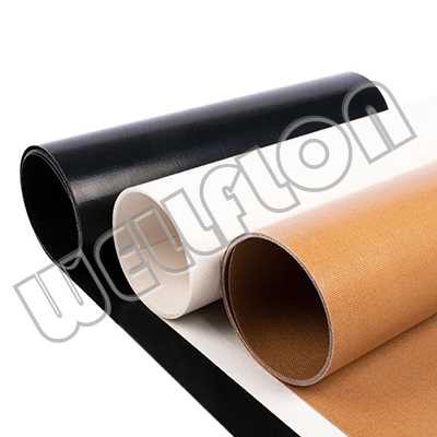 Low Friction Coefficient Custom Size PTFE Coated Fiberglass Fabric